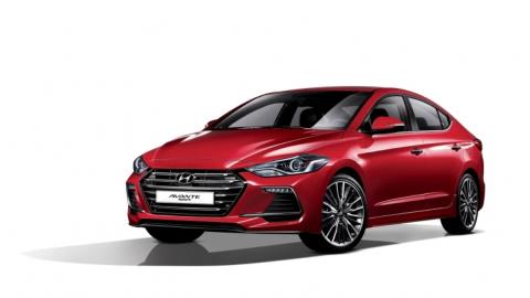 Hyundai Elantra Sport frontal Hyundai Elantra Sport