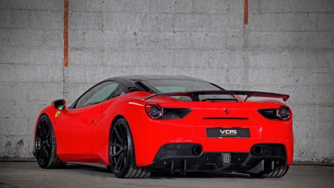 Ferrari 488 GTB by VOS GmbH trasera Ferrari 488 GTB by VOS GmbH
