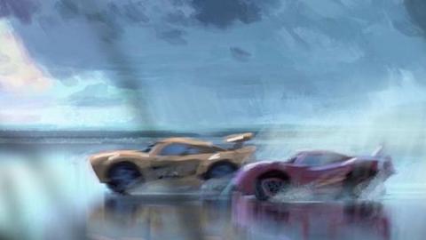 Bocetos Cars 3 lateral Bocetos Cars 3