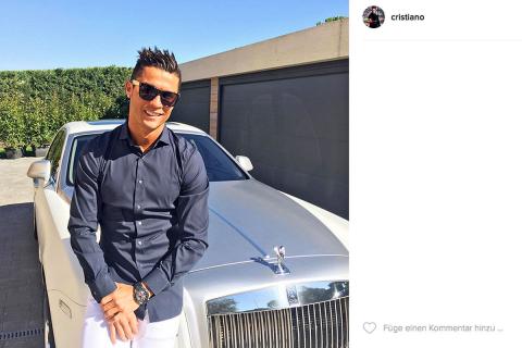 Cristiano Ronaldo: Rolls-Royce Wraith Cristiano Ronaldo: Rolls-Royce Wraith