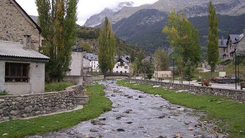 Sallent de Gállego, Huesca. Sallent de Gállego, Huesca.