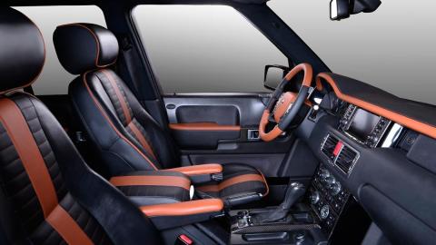 Range Rover Onyx Carbon Motors interior