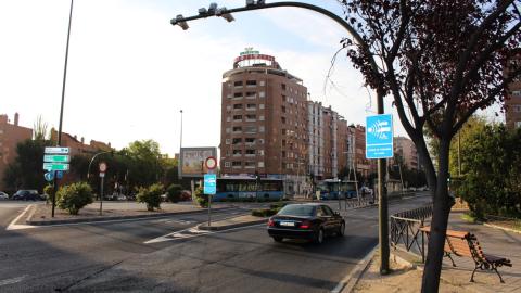 tramo controlado por el radar comienza en la glorieta de Cádiz tramo controlado por el radar comienza en la glorieta de Cádiz