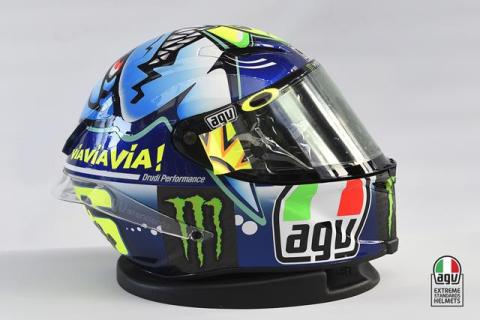 Los 5 cascos más originales de Valentino en Misano -- Motos -- -- Autobild.es