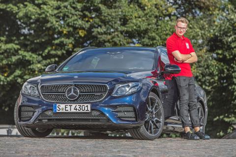 Prueba: Mercedes AMG E 43 familiar faros Prueba: Mercedes AMG E 43 familiar faros