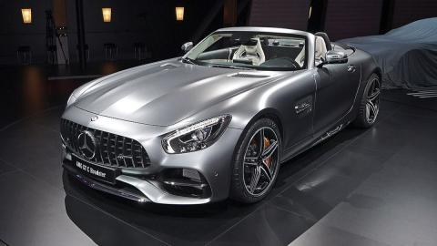 Mercedes AMG GT C Roadster frontal Mercedes AMG GT C Roadster frontal