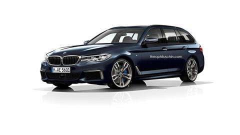 BMW Serie 5 Touring 2017 by Theophilus Chin BMW Serie 5 Touring 2017 by Theophilus Chin