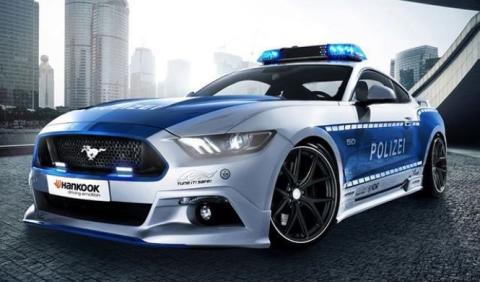 Ford Mustang Policía Alemania Ford Mustang Policía Alemania