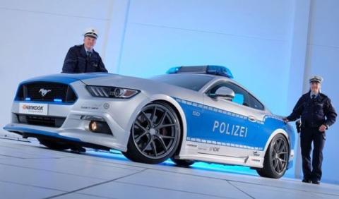 Ford Mustang Policía Alemania Ford Mustang Policía Alemania