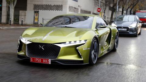 prueba DS E-Tense Concept Madrid prueba DS E-Tense Concept Madrid