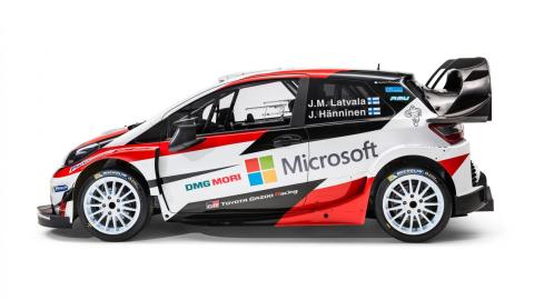 Toyota Yaris WRC Toyota Yaris WRC coche de rally kit aerodiamica mundial rallyes