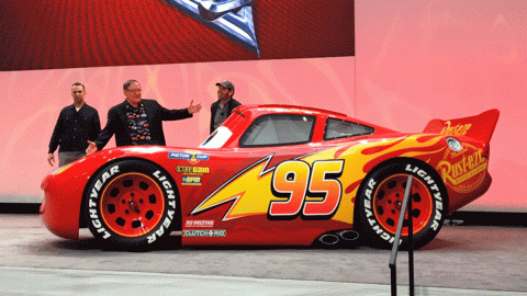 Rayo McQueen en el Salón de Detroit 2017 Rayo McQueen en el Salón de Detroit 2017