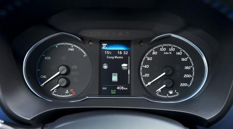 Cuadro de relojes del nuevo Toyota Yaris 2017 Cuadro de relojes del nuevo Toyota Yaris 2017
