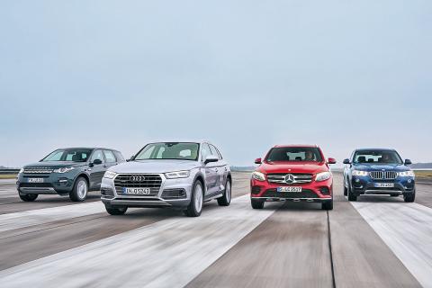 Audi Q5 (2017) vs rivales Audi Q5 (2017) vs rivales