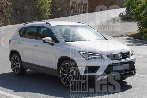 Seat Ateca Cupra cazado Seat Ateca Cupra cazado