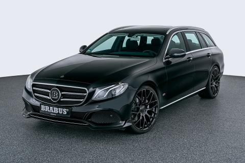 Clase E Estate de Brabus. Espoiler frontal específico, V6 con potencia subida a 450 CV... Clase E Estate de Brabus. Espoiler frontal específico, V6 con potencia subida a