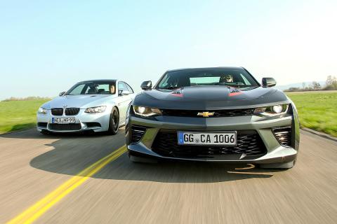 Comparativa: Chevrolet Camaro V8 vs BMW M3 de segunda mano Comparativa: Chevrolet Camaro V8 vs BMW M3 de segunda mano