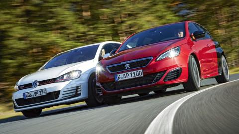 Comparativa Peugeot 308 GTI vs VW Golf GTI Performance Comparativa Peugeot 308 GTI vs VW Golf GTI Performance