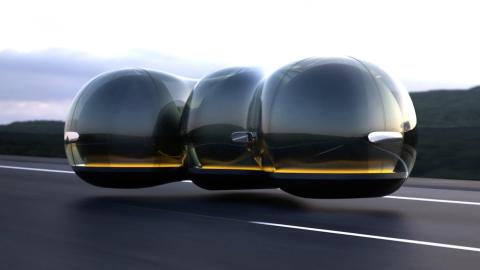 Burbuja autonoma Renault futuro coches autonomos diseño