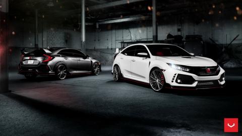 Honda Civic Type R Vossen Honda Civic Type R Vossen