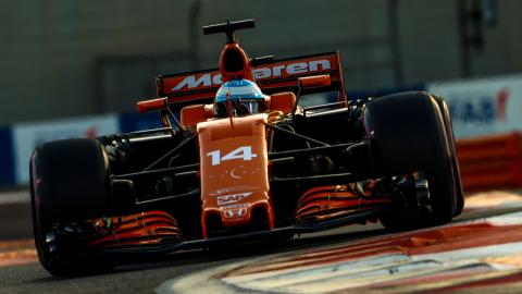 Fernando Alonso, en el GP Abu Dhabi F1
