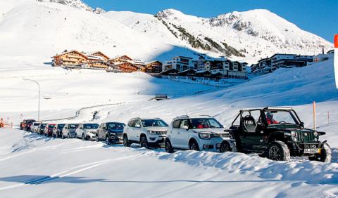 11 SUV en la nieve 11 SUV en la nieve