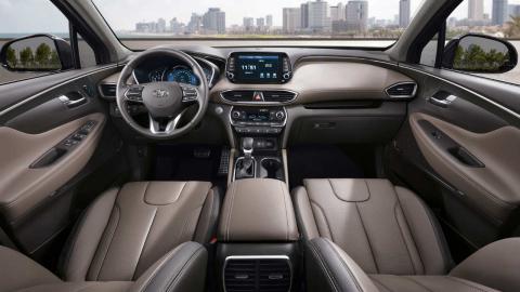 Nuevo Hyundai Santa Fe 2018 interior Nuevo Hyundai Santa Fe 2018 interior