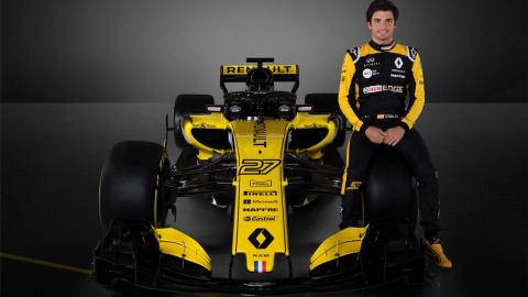 Renault F1 y Sainz Renault F1 y Sainz