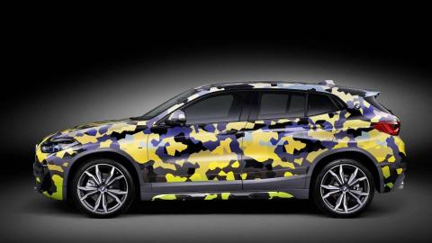 BMW X2 Digital Camo BMW X2 Digital Camo