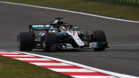 Hamilton en el GP China F1 2018 Hamilton en el GP China F1 2018