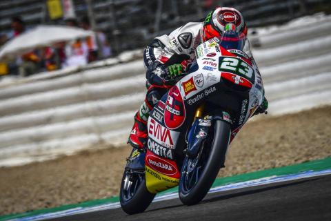 Niccoló Antonelli domina los Libres Moto3 Jerez 2018