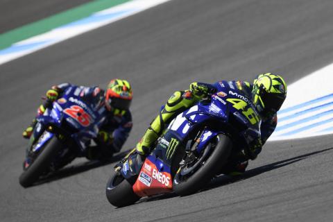 Problemas de Yamaha en Jerez Problemas de Yamaha en Jerez