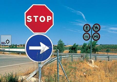 Señales de tráfico que desconoces Placas