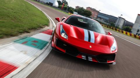 Ferrari 488 Pista Prueba en Fiorano