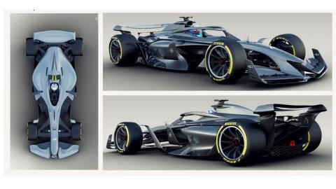 Concepto F1 2021 nº 3 Concepto F1 2021 nº 3