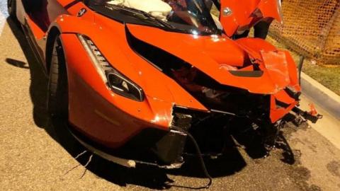 Accidente Ferrari LaFerrari