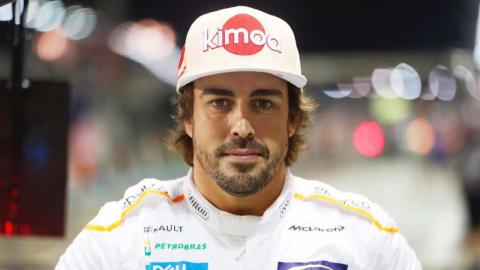 Alonso en el GP de Japón