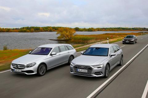 Comparativa del nuevo Audi A6 Avant vs Volvo V90 y Mercedes Clase E Estate Comparativa del nuevo Audi A6 Avant vs Volvo V90 y Mercedes Clase E Estate