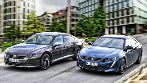 Comparativa Peugeot 508 vs Volkswagen Arteon Comparativa Peugeot 508 vs Volkswagen Arteon