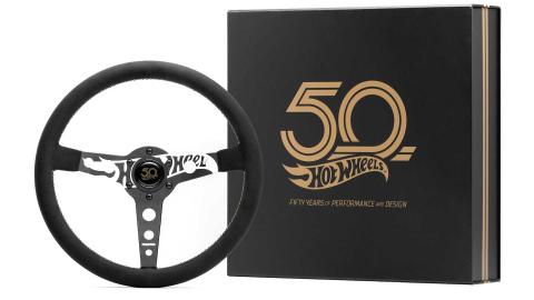 Momo x Hot Wheels 50th Anniversary Steering Wheel Momo x Hot Wheels 50th Anniversary Steering Wheel