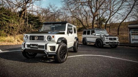 Suzuki Jimny de Liberty Walk Suzuki Jimny de Liberty Walk