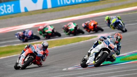 MotoGP Argentina carrera curva circuito
