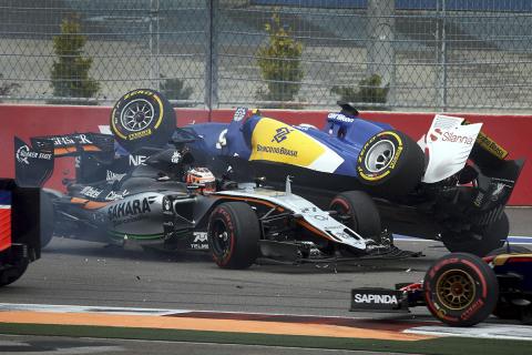 Los accidentes más espectaculares de la F1 Los accidentes más espectaculares de la F1