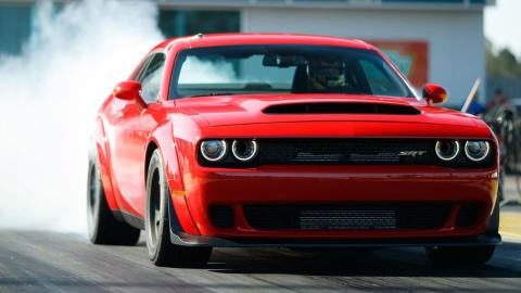 Drag Race Dodge Challenger Hellcat Demon Drag Race Dodge Challenger Hellcat Demon