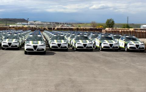 Alfa Romeo Stelvio coche de la Guardia Civil Alfa Romeo Stelvio coche de la Guardia Civil