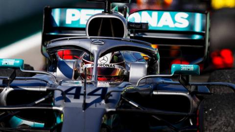 Hamilton en el GP de España de F1 Hamilton en el GP de España de F1
