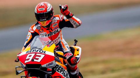 Marc Márquez Pole Le Mans 2019 clasificacion lluvia francia