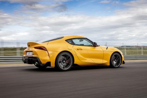 Prueba del Toyota Supra 2019 Prueba del Toyota Supra 2019