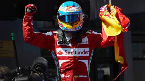 Victoria de Fernando Alonso en 2013 Victoria de Fernando Alonso en 2013