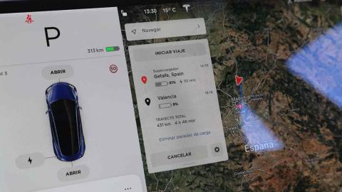 Prueba Tesla Model 3 - cargar Prueba Tesla Model 3 - cargar